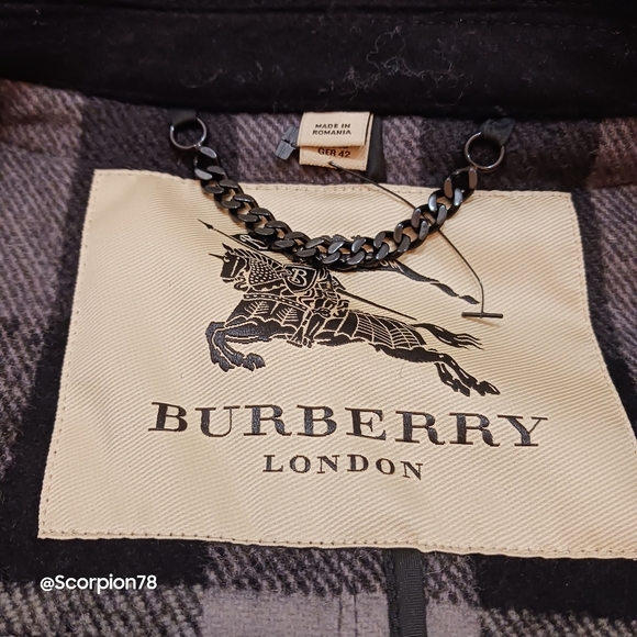 Burberry Brit Finsdale Wool/Toggle Coat Size 12 for Women - Picture 6 of 10